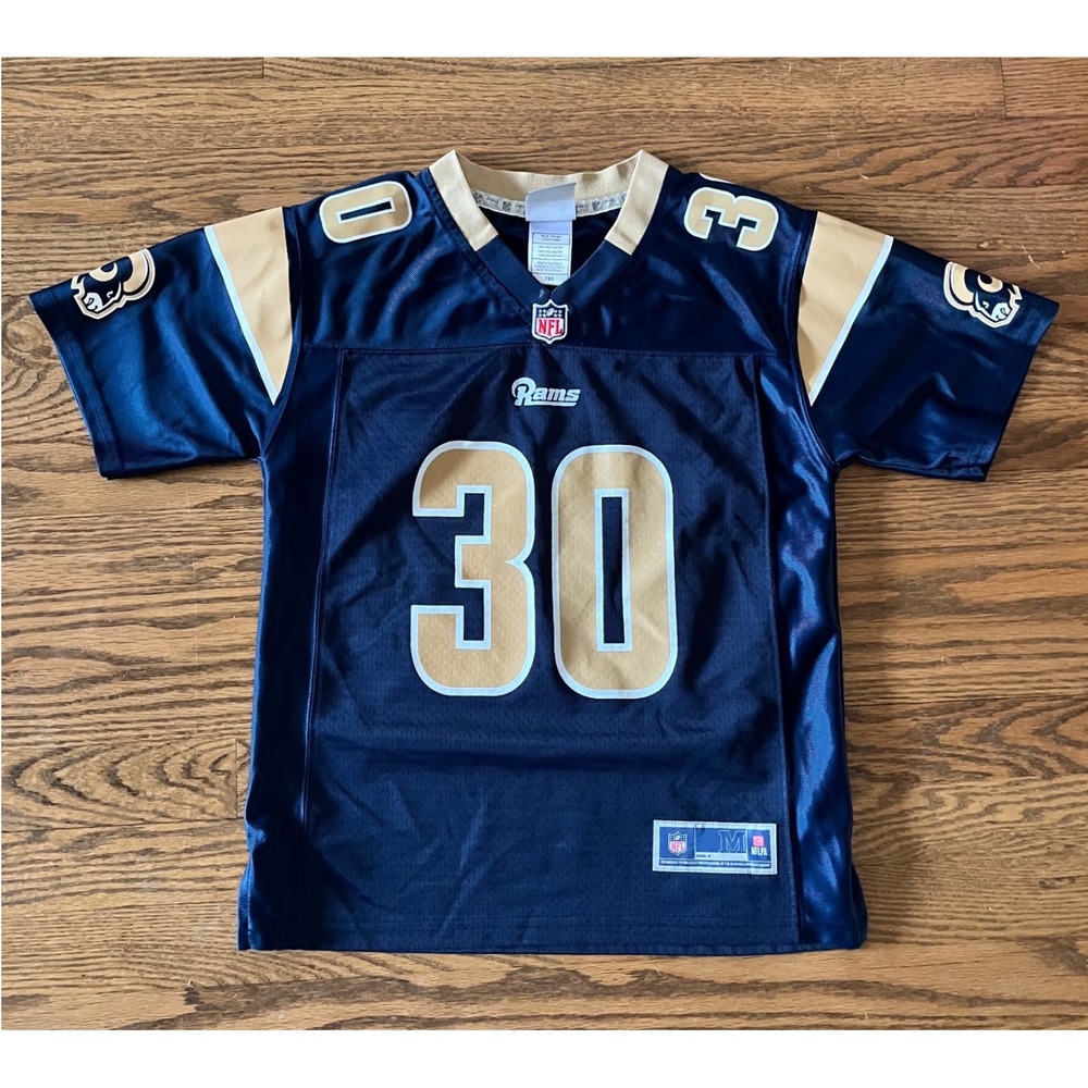Todd Gurley II Los Angeles Rams NFL Pro Line Jersey Navy Blue Youth Medium 30